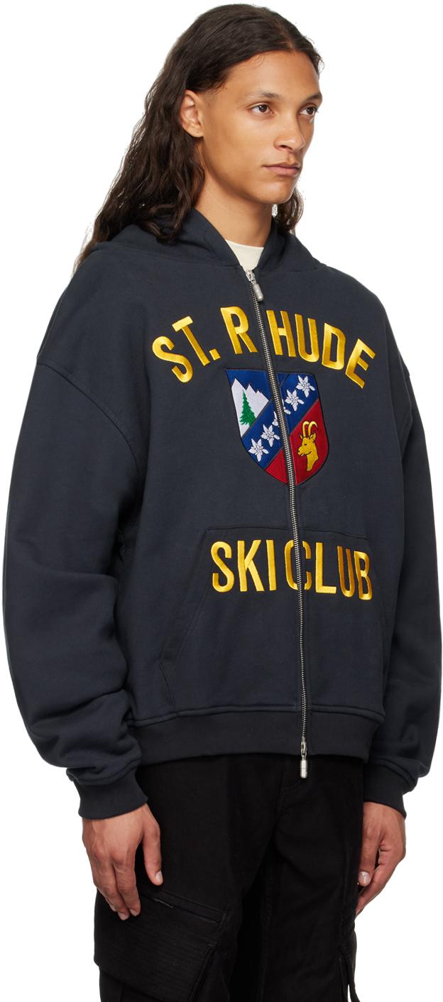 【関税込み】Rhude ブラック Cresta フーディ メンズ Rhude St. ジップフーディ ブラック | Lyst