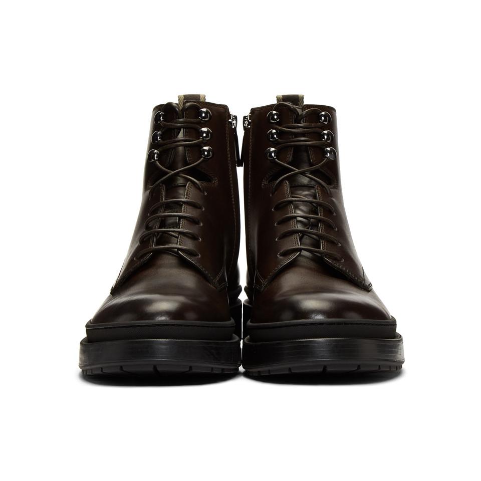 BOSS by HUGO BOSS Brown Montreal Halb Boots for Men | Lyst Canada
