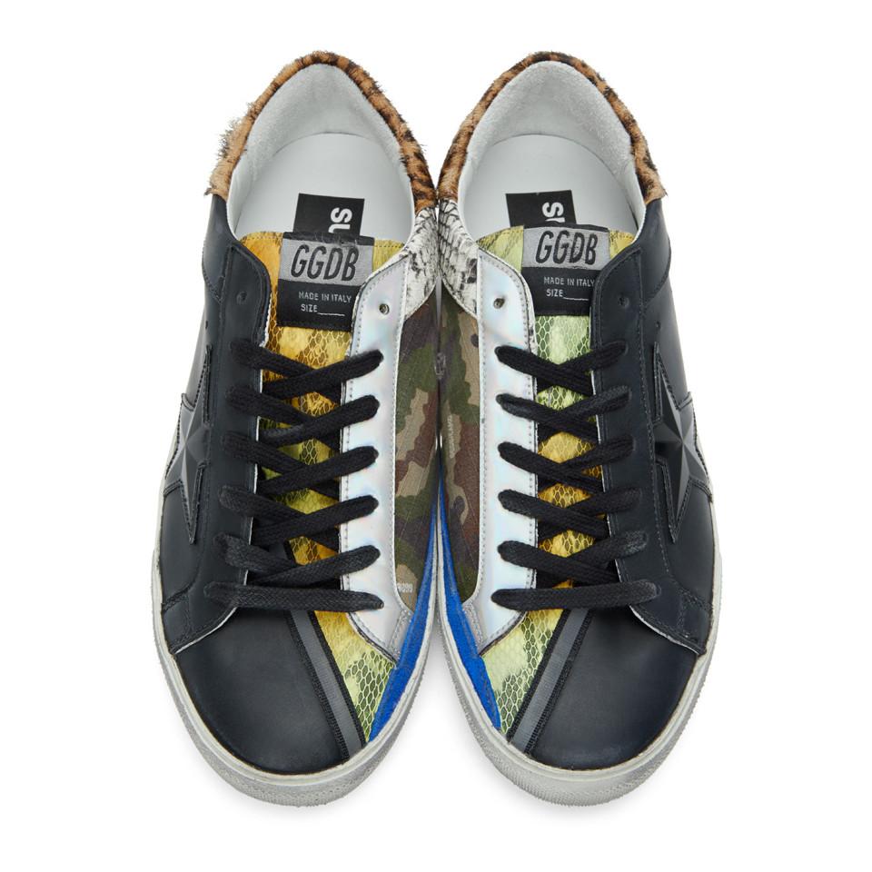 golden goose black snake