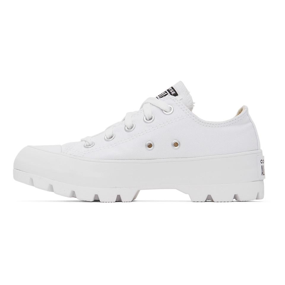 Converse Chuck Taylor All Star Lugged - Ox in White | Lyst