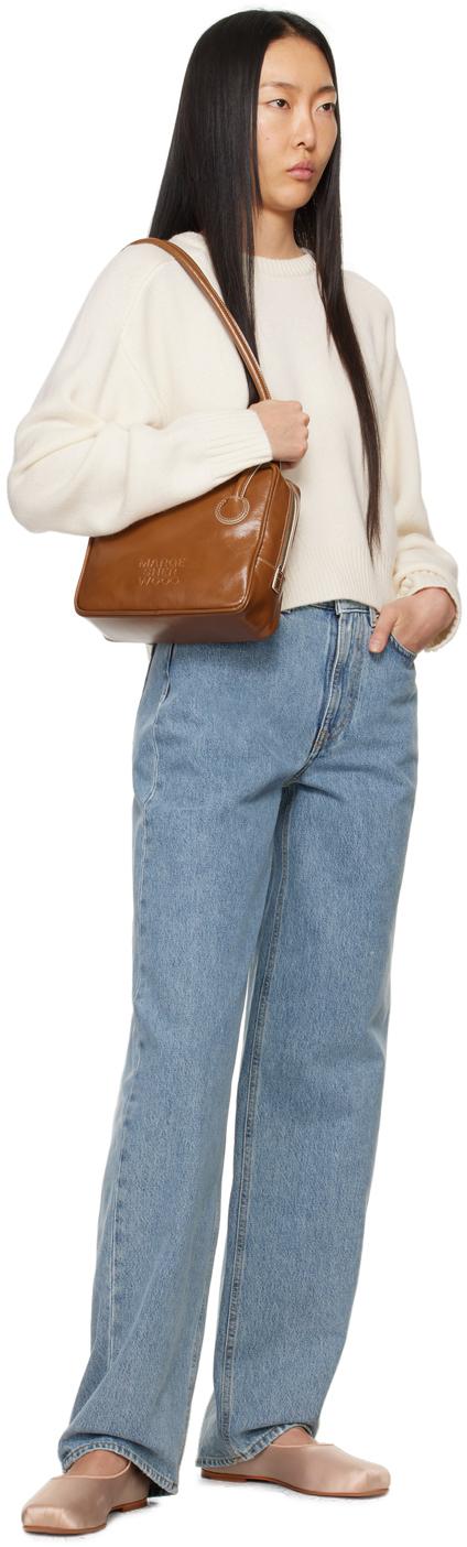 ★MARGE SHERWOOD★ PIPING SLIM TOTEblond wood crinkle DD0475 Marge Sherwood Piping Crinkle Bag in Brown | Lyst Canada