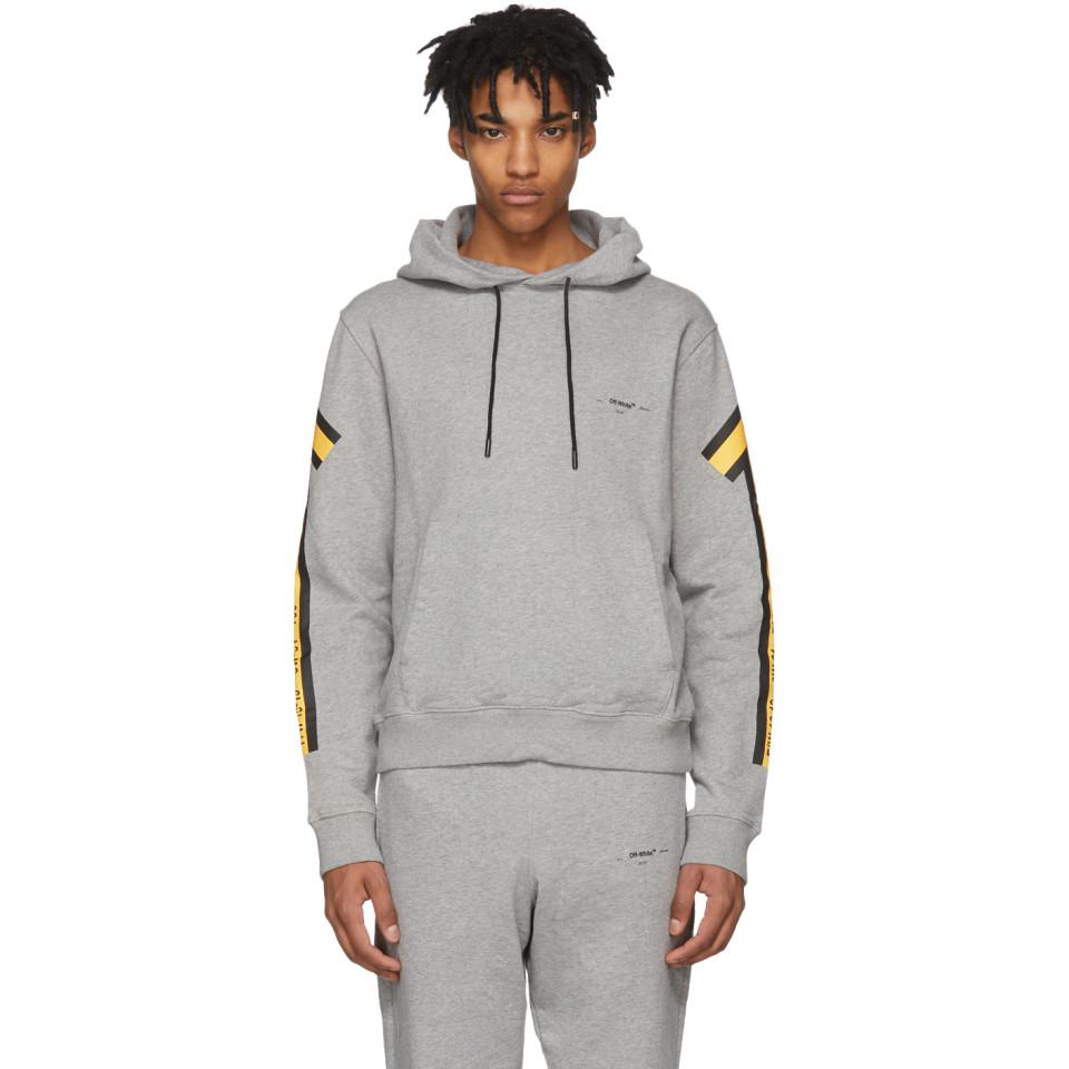 Off-White c/o Grey And Yellow Arrows in Gray for Men | Lyst