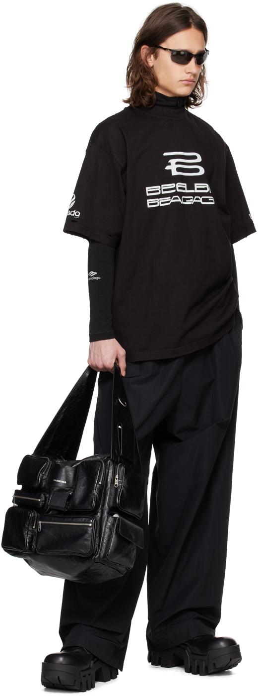 Balenciaga Ai Logo Inside Out T-Shirt in Black for Men | Lyst Balenciaga Ai Logo Inside Out T-Shirt in Black for Men | Lyst