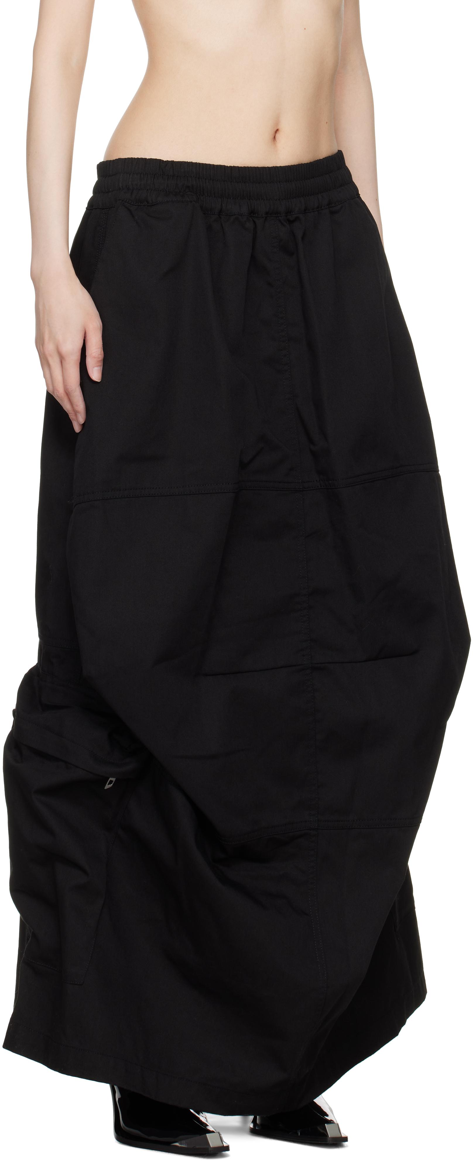 関税込♥*DIESEL*De-Megan-Fsg ロングスカート Women's Skirt in ultra-destroyed jacquard denim | Blue | Diesel