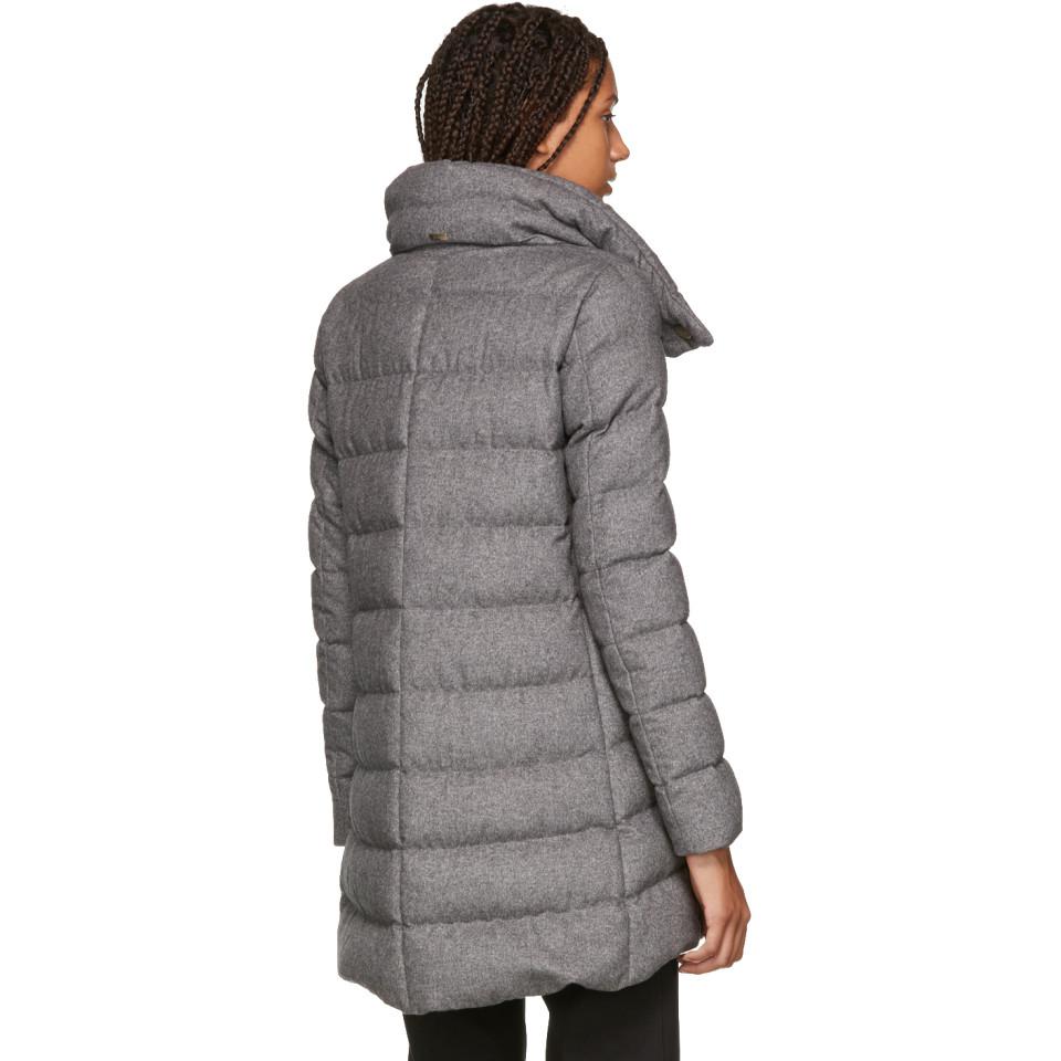 herno grey coat