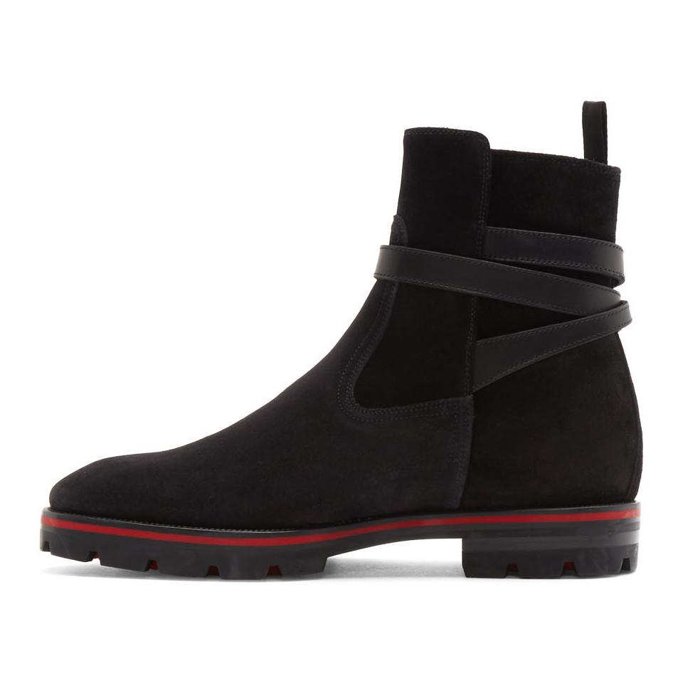 Christian Louboutin Kicko Suede Ankle 