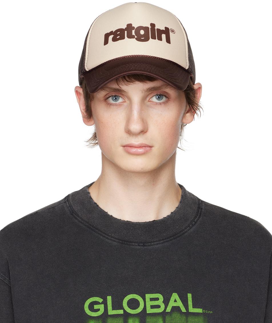 Stray Rats Burgundy ratgirl Trucker Cap in Brown for Men Lyst