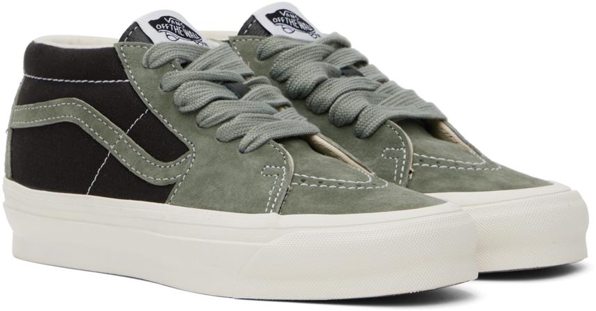 Green vans old deals skool high tops