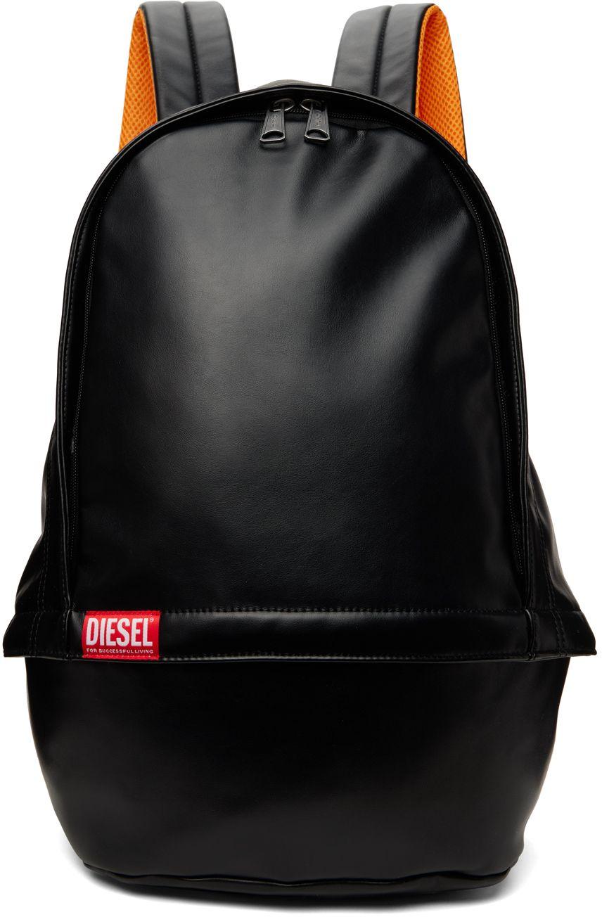 DIESEL Black Rave Backpack for Men Lyst