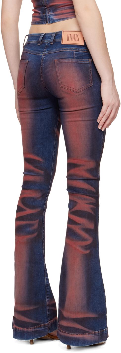 KNWLS レッド＆ネイビー Harleyジーンズ KNWLS レッド&ネイビー Harley ジーンズ レッド | Lyst