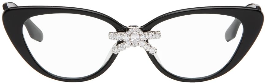 ShuShu/Tong Yvmin Edition Gemstone Bow Glasses in Black | Lyst