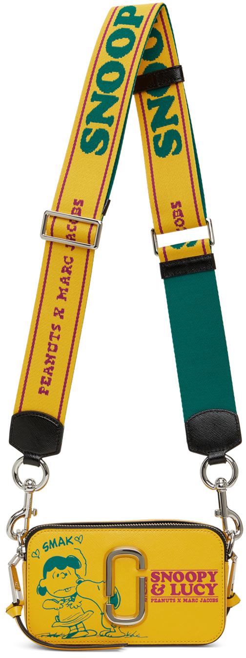 Marc Jacobs Peanuts Edition Snoopy 'the Snapshot' Bag in Yellow Lyst