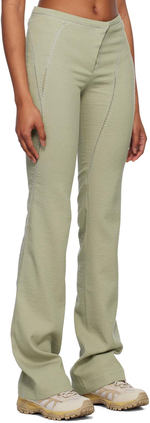 Hyein Seo ダブルフェイス トラウザーズ ナチュラル | Lyst