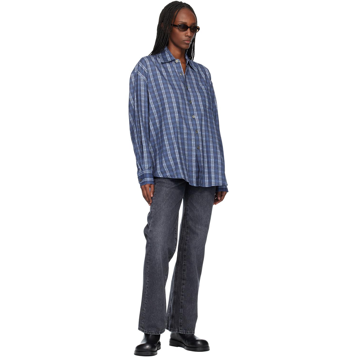 Our Legacy Borrowed Shirt in Blue | Lyst