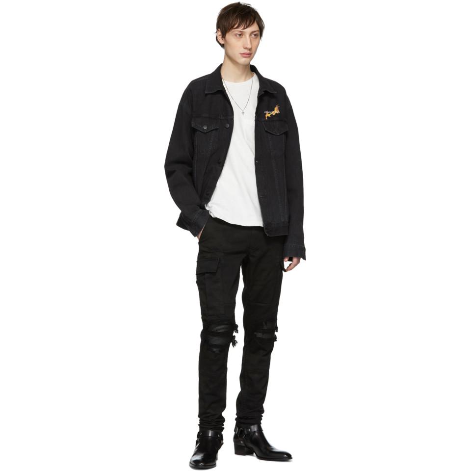 amiri camo cargo pants