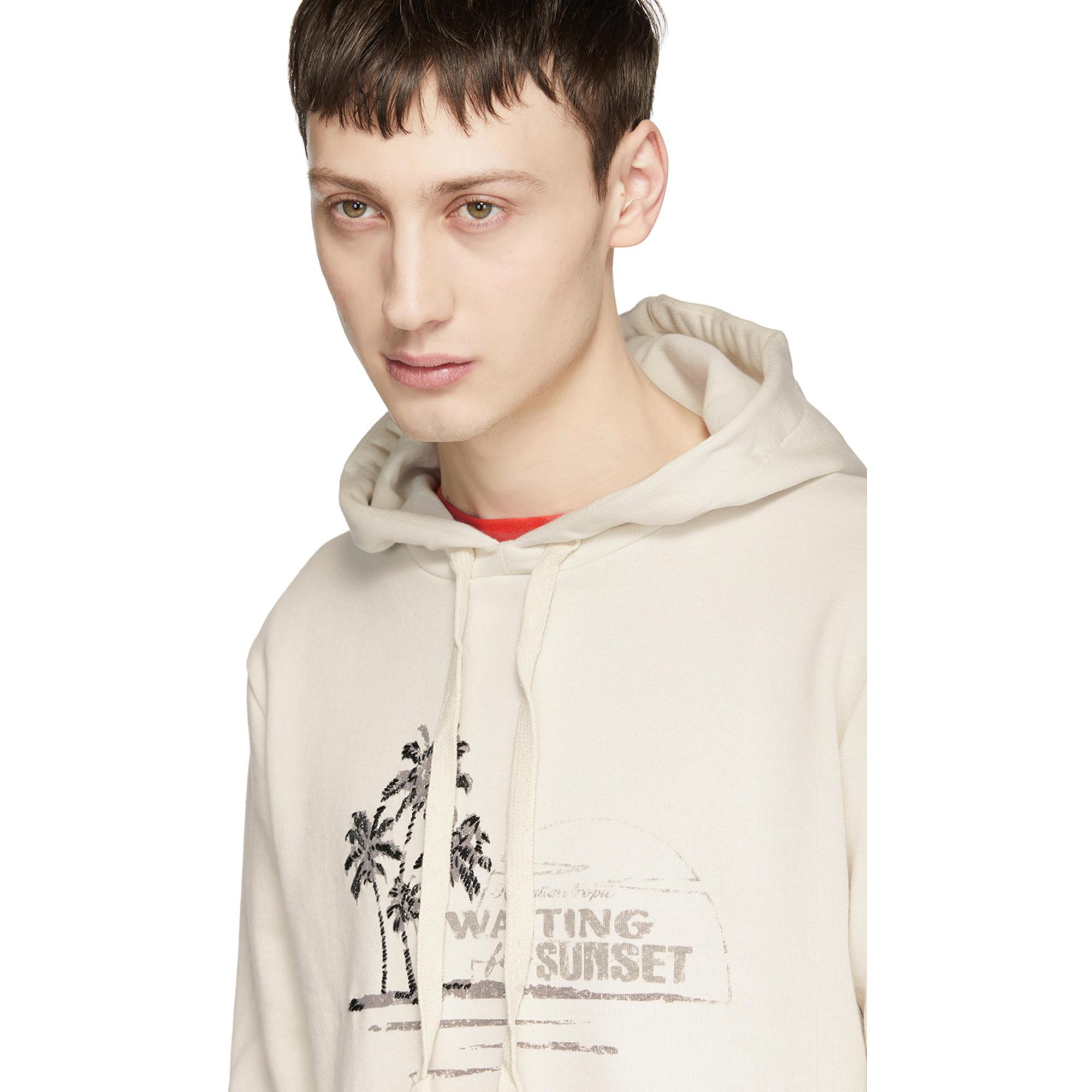 saint laurent waiting for sunset hoodie