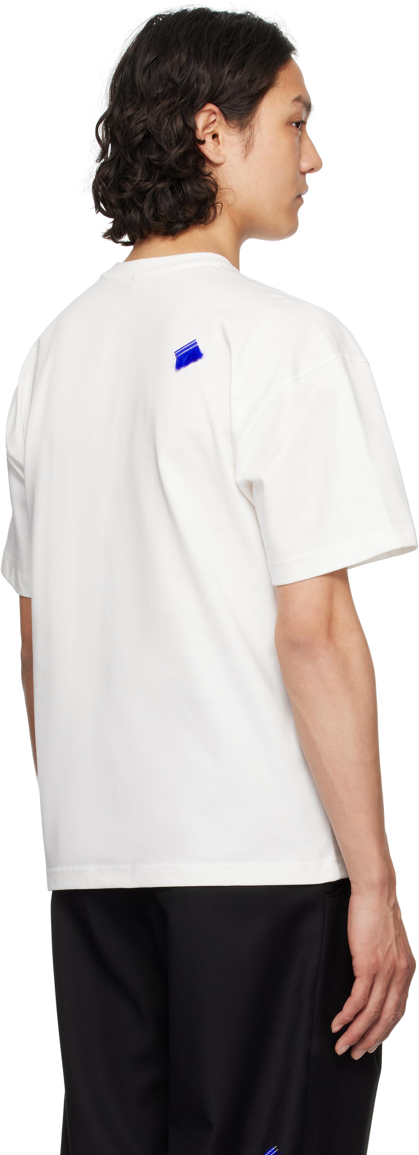 ADERERROR★グラフィックプリント Tシャツ ホワイト 半袖 メンズ メンズ Adererror Tシャツ (半袖) | オンラインセールは最大54