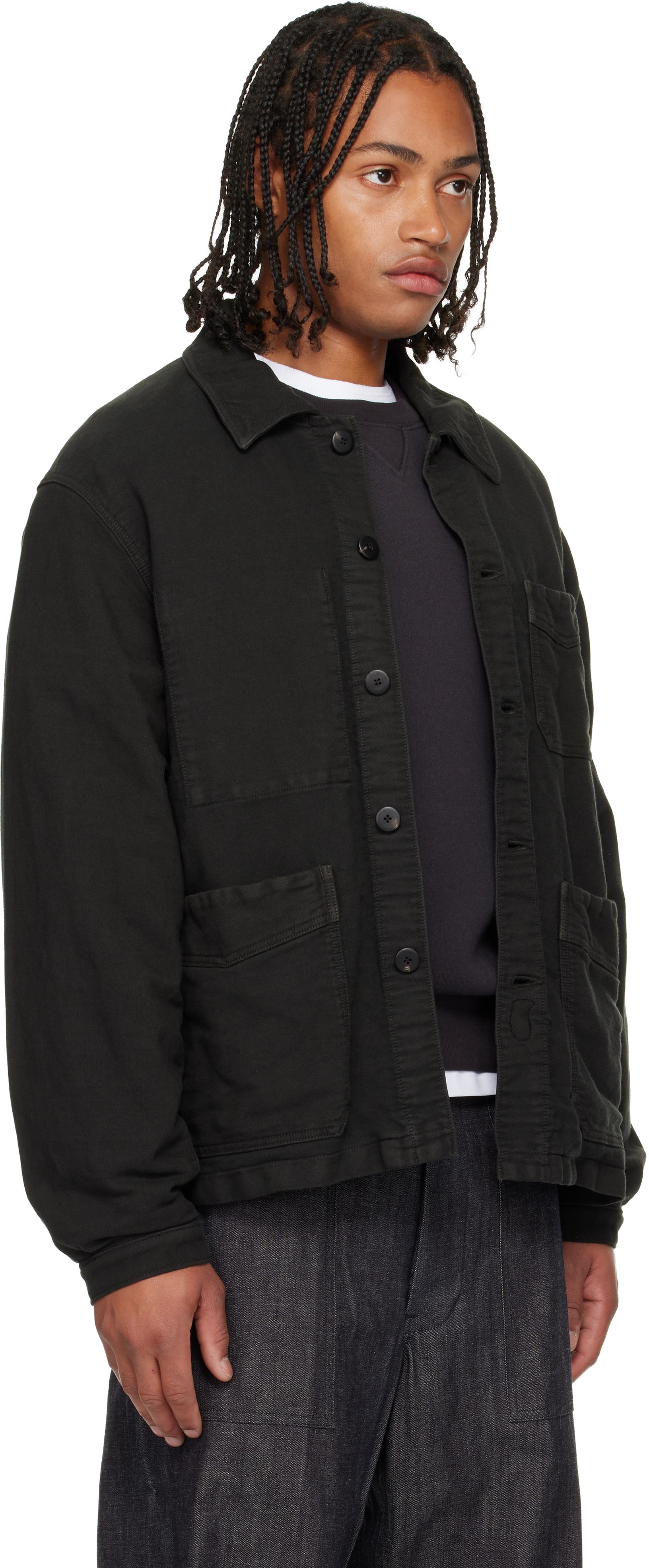 Visvim Travail Coverall Moleskin Dmgd Jacket in Black for Men | Lyst