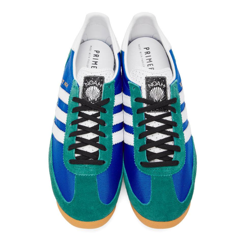 Noah Leather Blue Adidas Edition Sl72 Sneakers for Men | Lyst