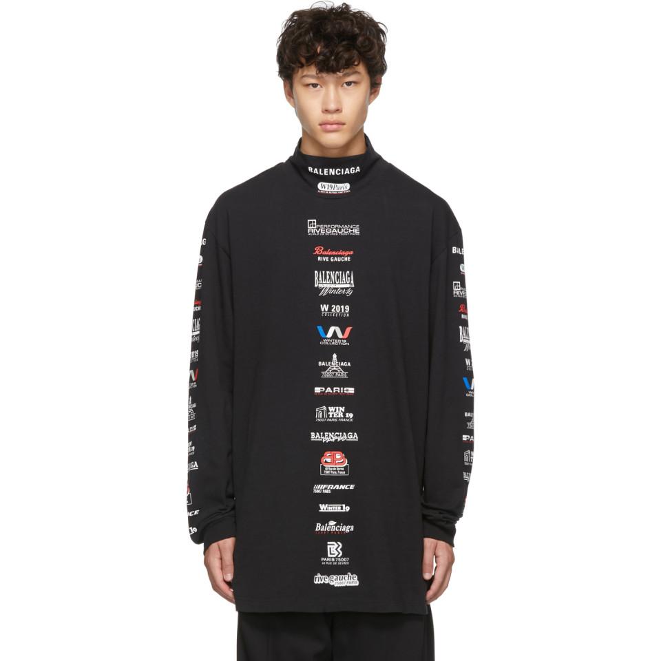 balenciaga long sleeve tee