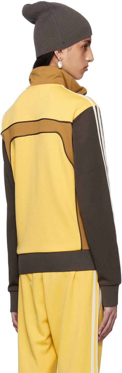 Wales Bonner: Black & Yellow adidas Originals Edition Track Jacket