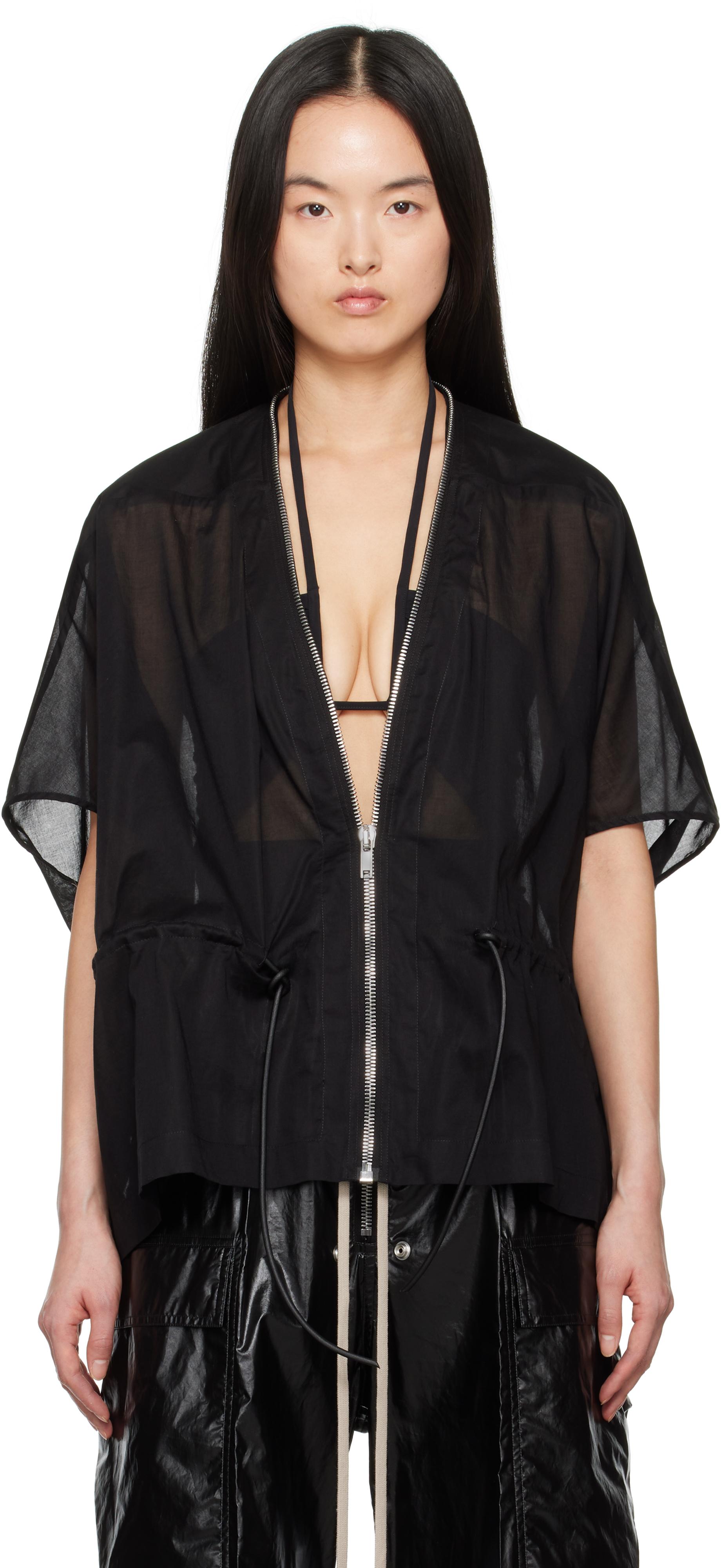 【Rick Owens】Hollywood Sail ジャケット Rick Owens Hollywood Sail Jacket in Black | Lyst