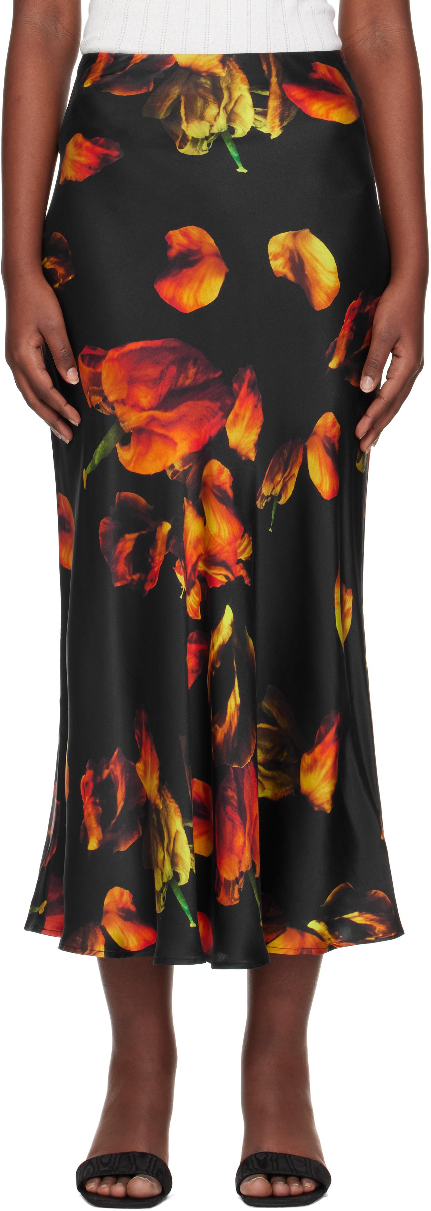 Marina Yee Women´s Black Bo Midi Skirt skirts - skirts