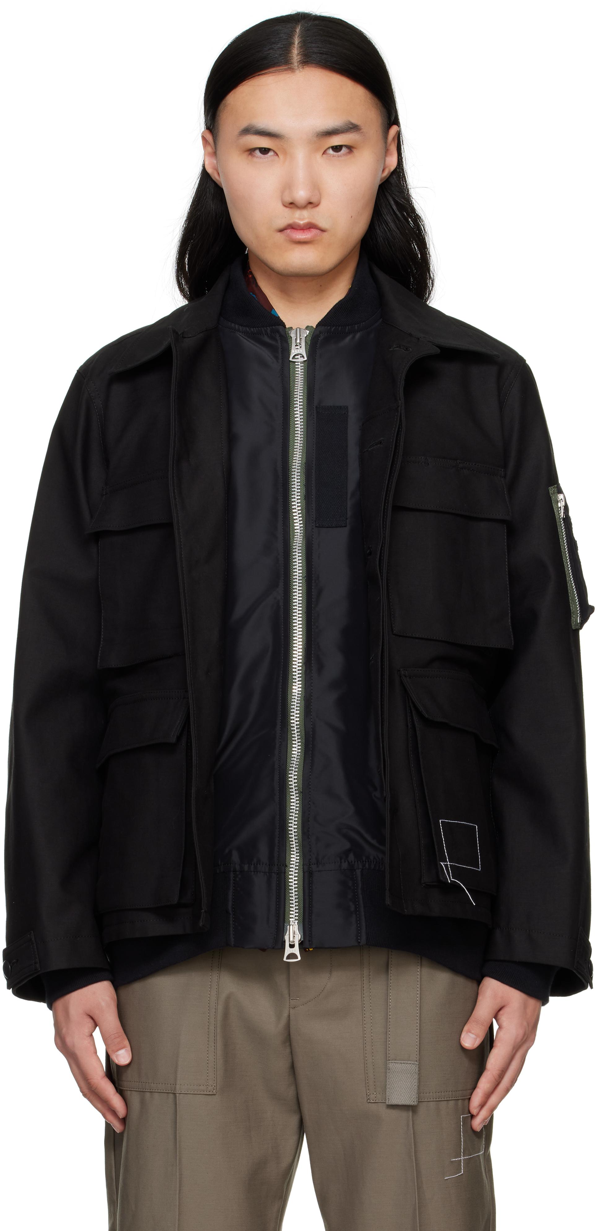 WTAPS×Sacai Cotton Back Satin Pants 02黒 WTAPS×Sacai Cotton Back Satin Pants 02黒