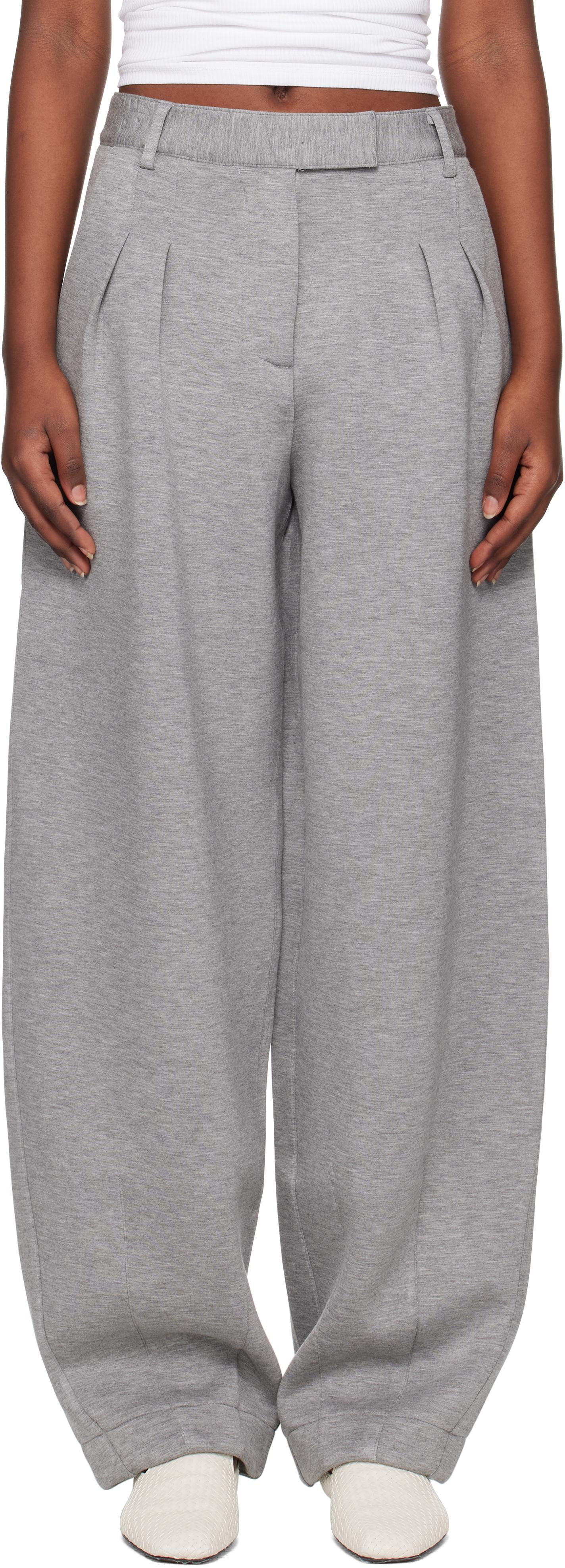 REMAIN Birger Christensen Soft Cocoon Trousers in Black | Lyst