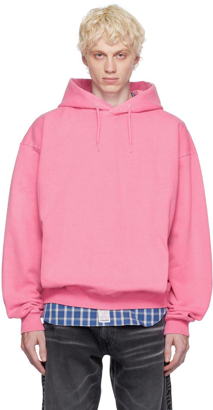 Martine Rose Classic Hoodie in Pink for Men | Lyst