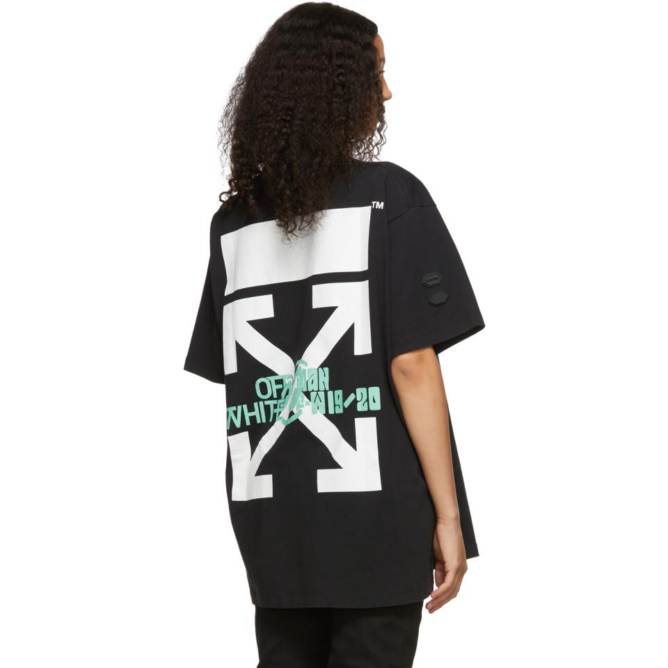 off white waterfall t shirt