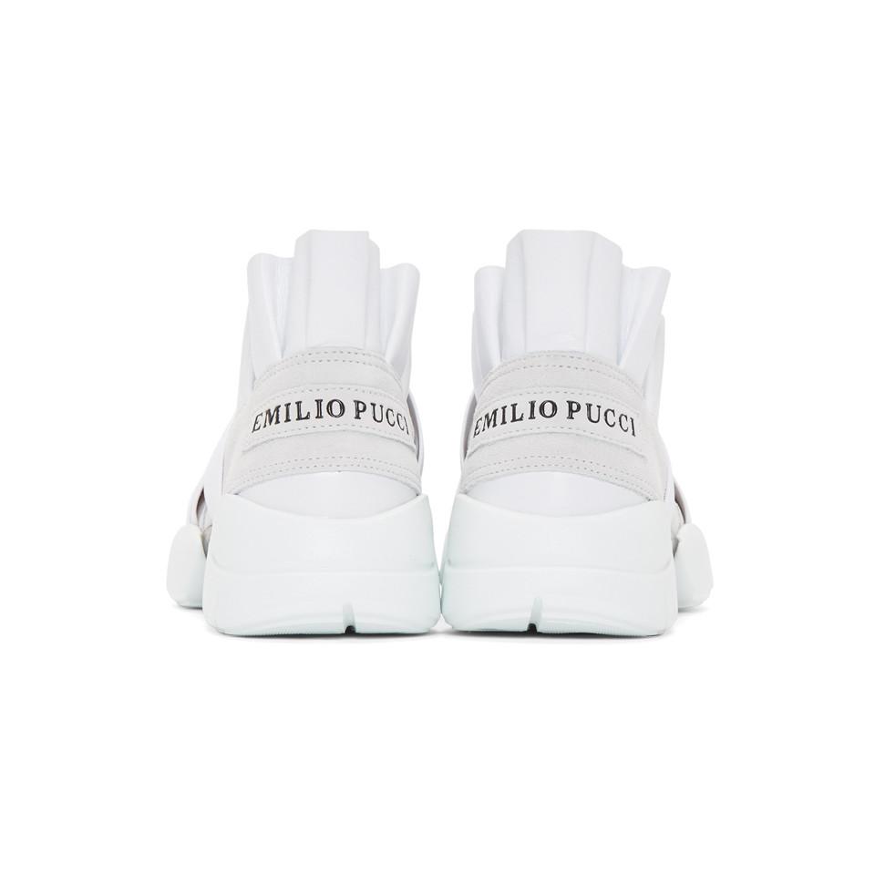 emilio pucci white sneakers