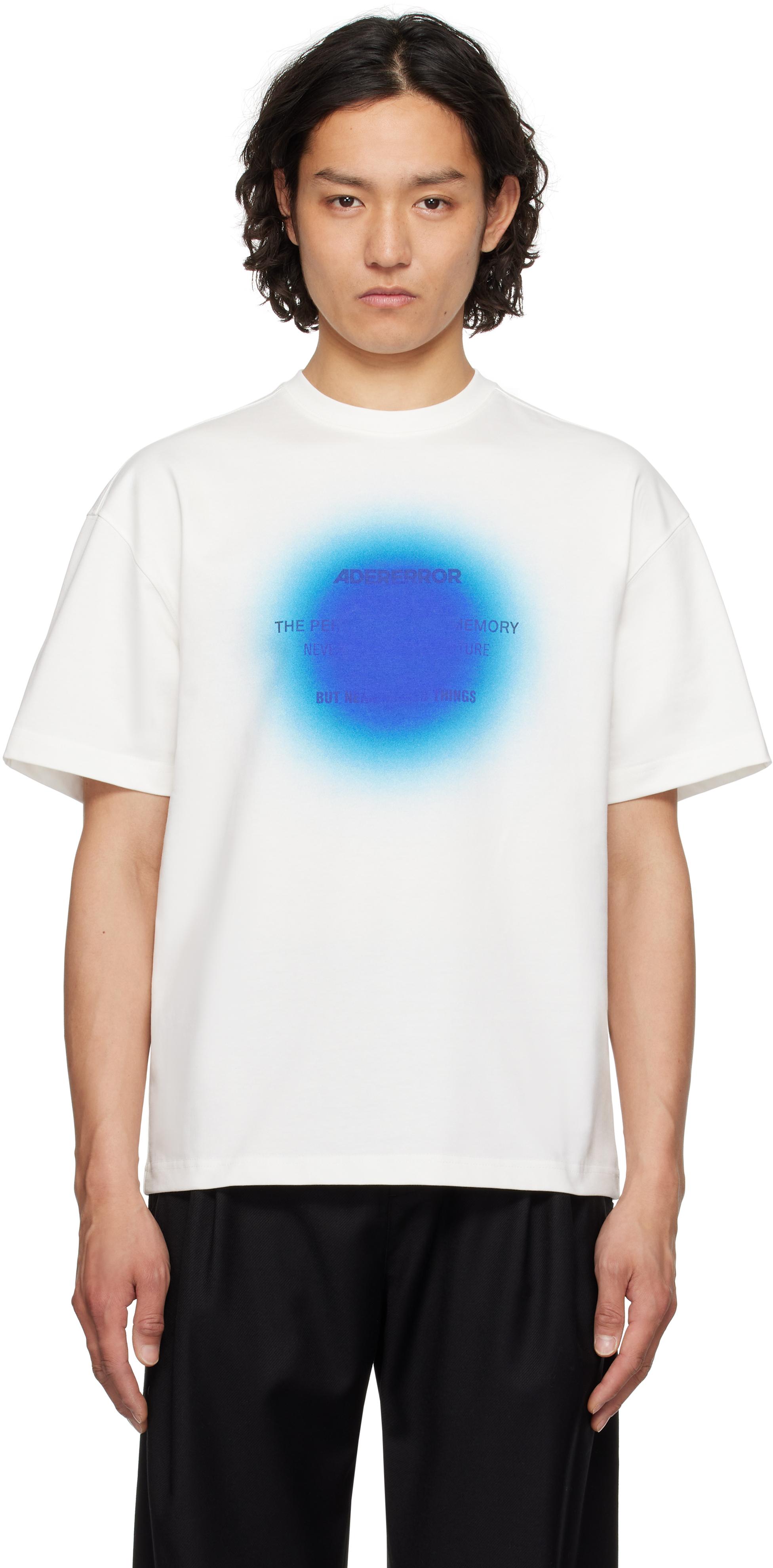 ADER error ホワイト Sig; 'Significant' Tag 01 Tシャツ ADER error: ホワイト Sig; TRS Tag 01 Tシャツ | SSENSE 日本