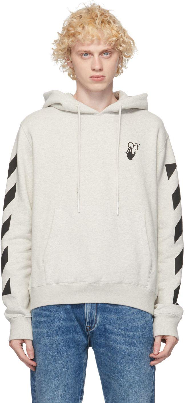 Off White c o Virgil Abloh Agreement Sweatshirt for Men Lyst