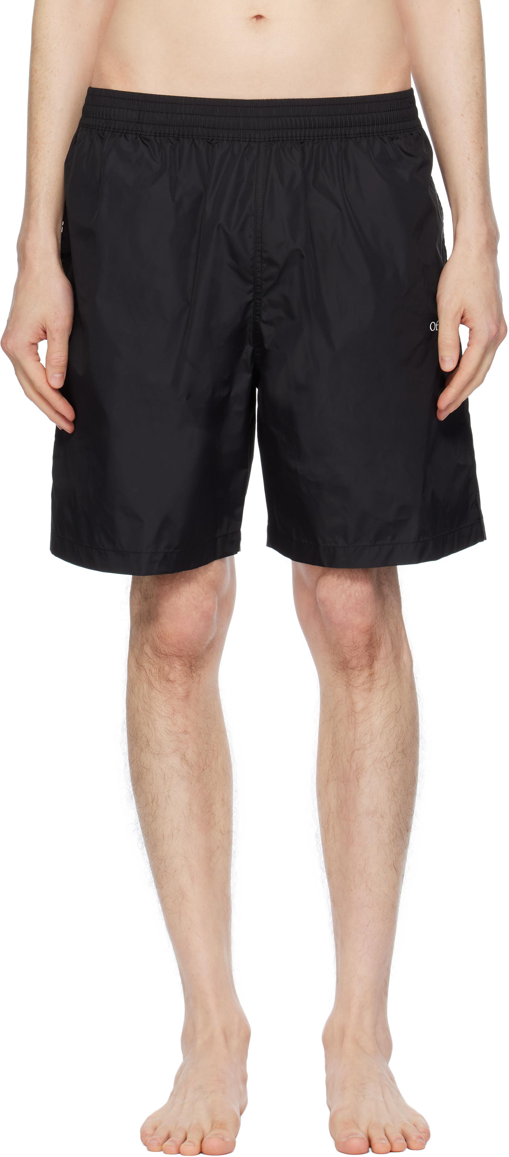 OFF WHITE Diag Print Swim Shorts 水陸両用 Off-White - OFF WHITE