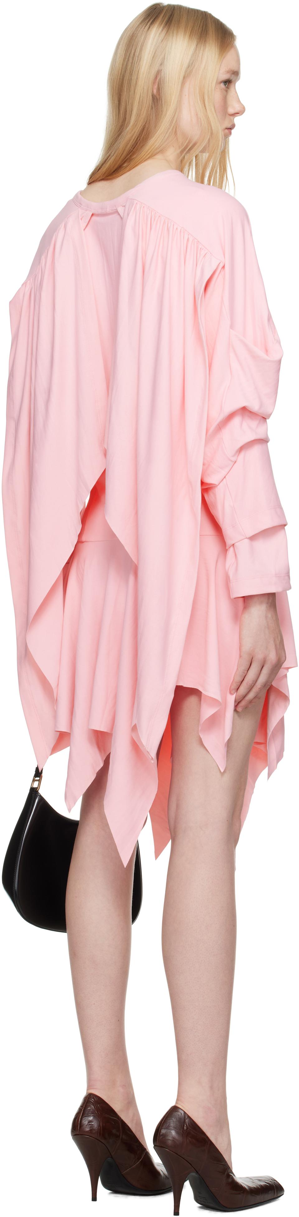 【関税込み】Ashley Williams ピンク Wing ミニワンピース Ashley Williams Wing Minidress in Pink | Lyst