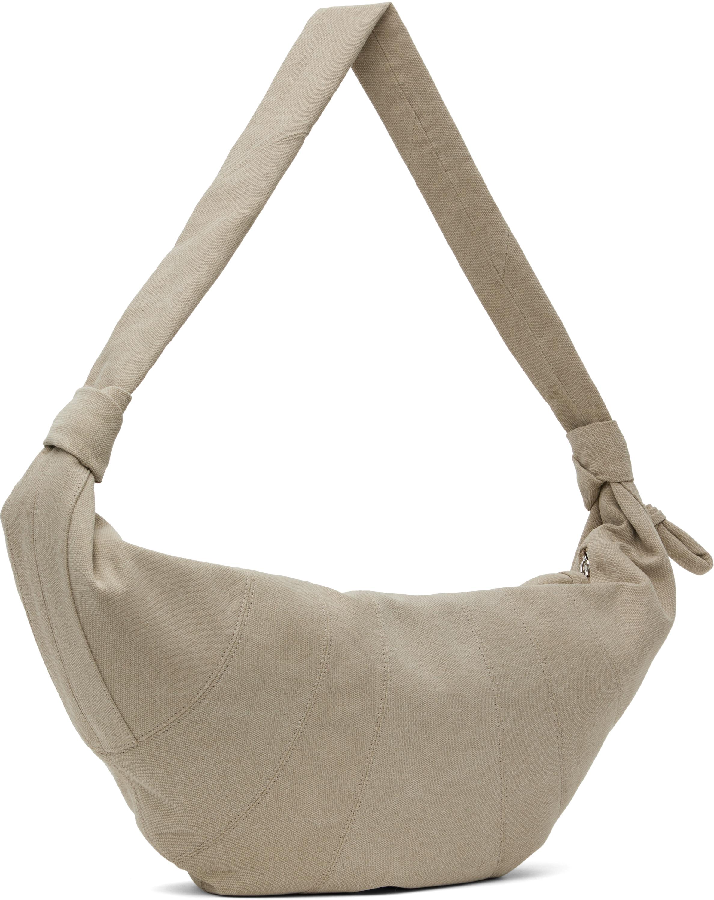 ◆LEMAIRE◆ ベージュ XL Croissant バッグ LEMAIRE XL Croissant Shoulder Bag | Neutrals | FARFETCH