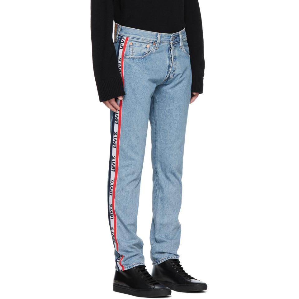 levis striped jeans mens