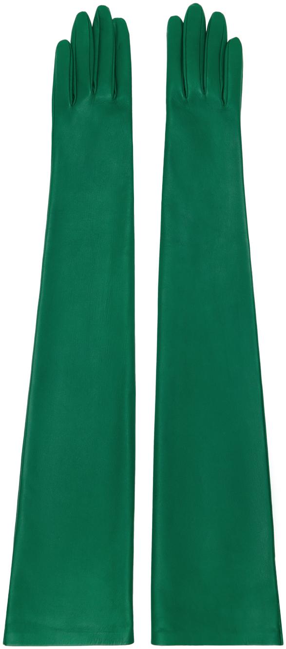 Maison Margiela フィンガーレス グローブ ミトン グリーン Maison Margiela フィンガーレス グローブ ミトン グリーン
