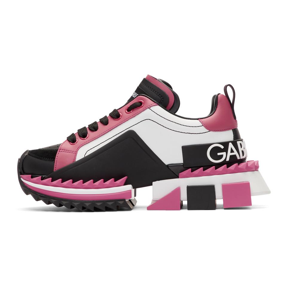 dolce and gabbana super queen sneakers