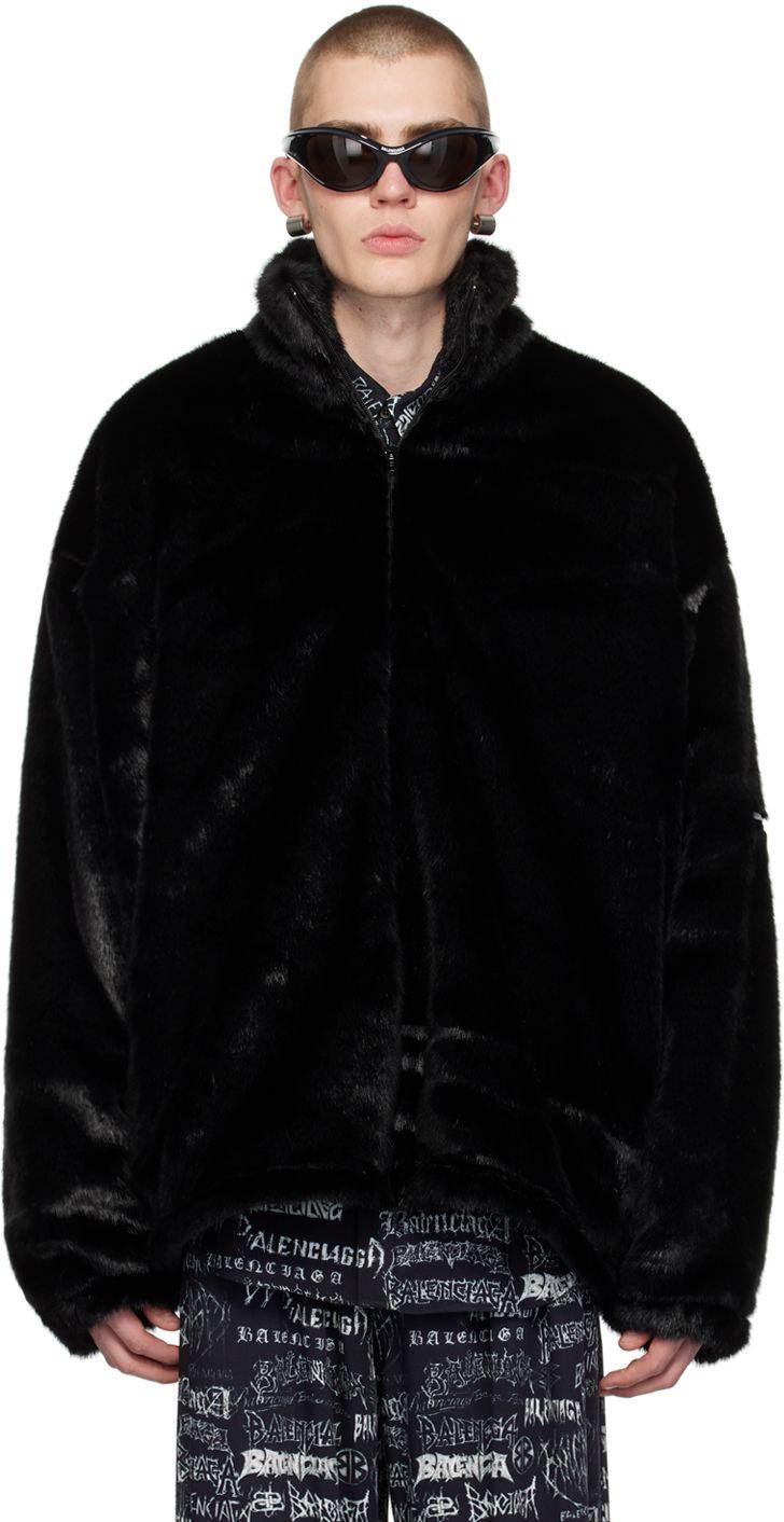 ブルゾン Balenciaga Oversized Tracksuit Jacket With Faux Fur Lining Balenciaga Men's Oversized-Fit Tracksuit Jacket | Neiman Marcus