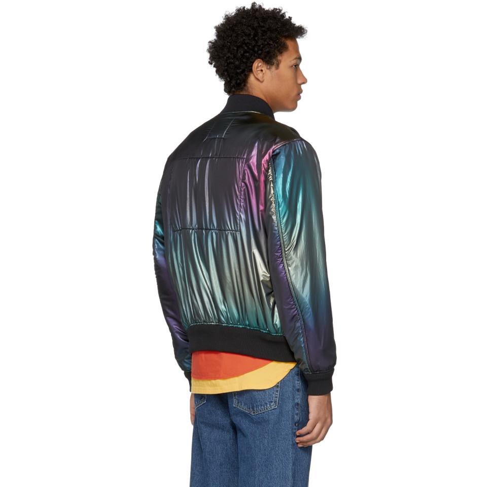 rainbow bomber jacket
