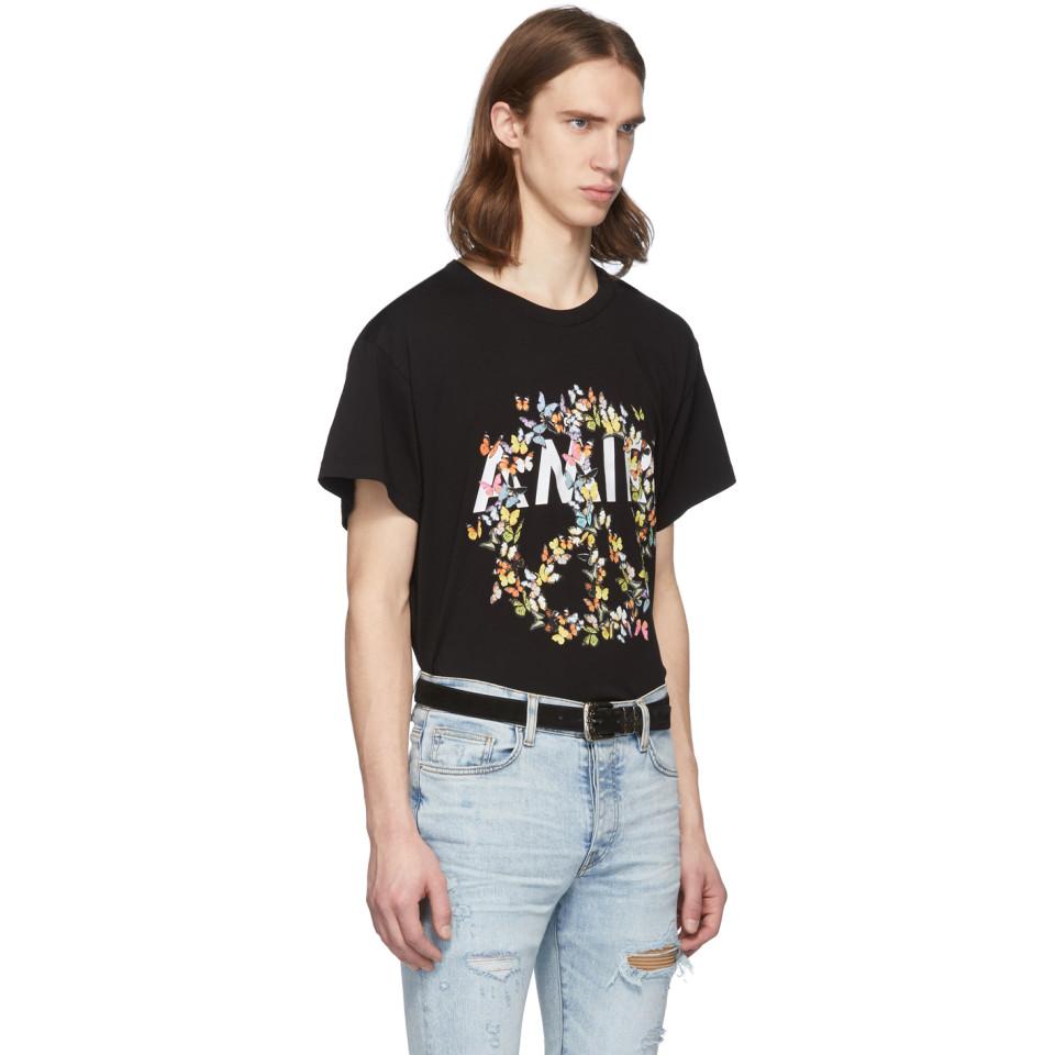 Amiri Butterfly T Shirt Factory Sale 