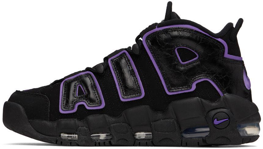 Nike Air More Uptempo `96 - Black / Multi Color / Court Purple – Kith