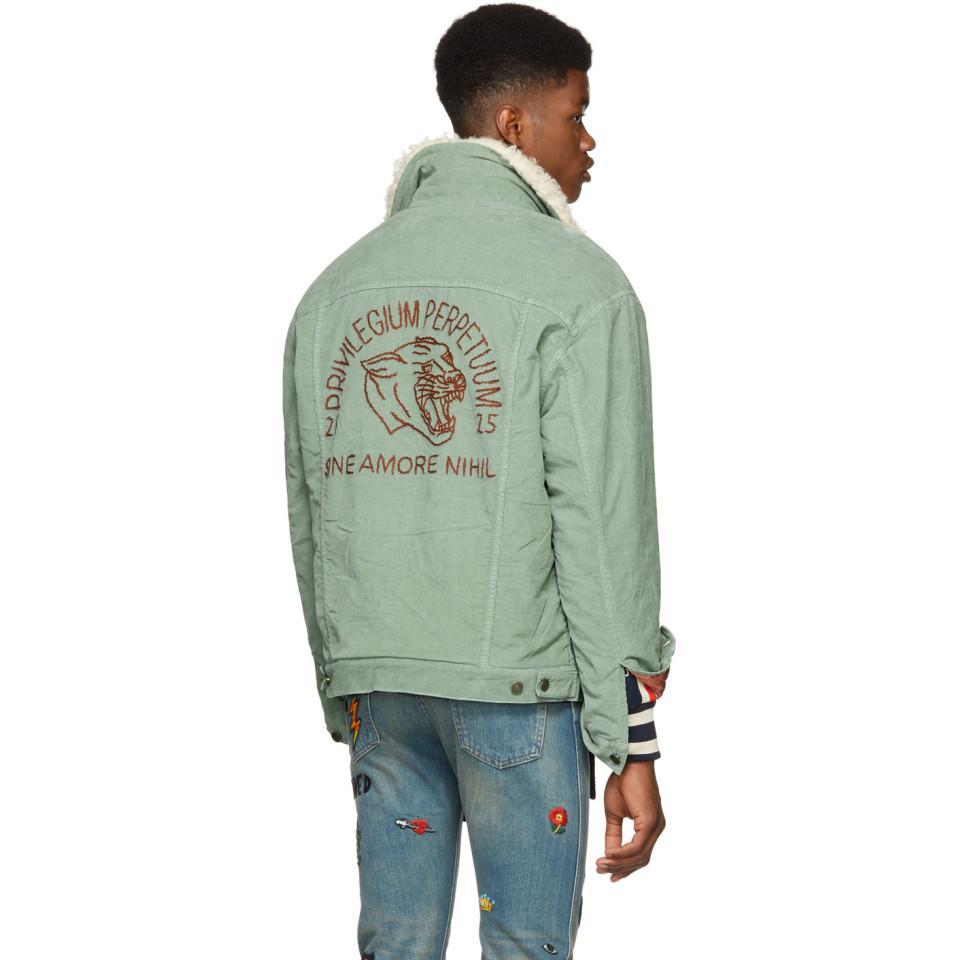 Gucci sales corduroy jacket