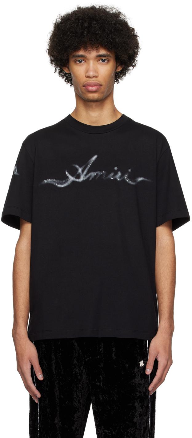 Amiri Smoke T-shirt in Black for Men | Lyst