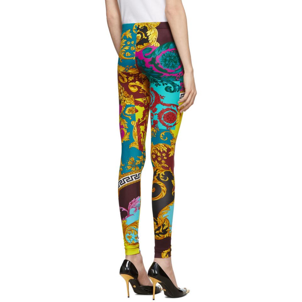 versace yoga pants