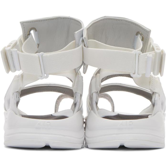 Nike Rubber White Air Huarache Gladiator Sandals - Lyst