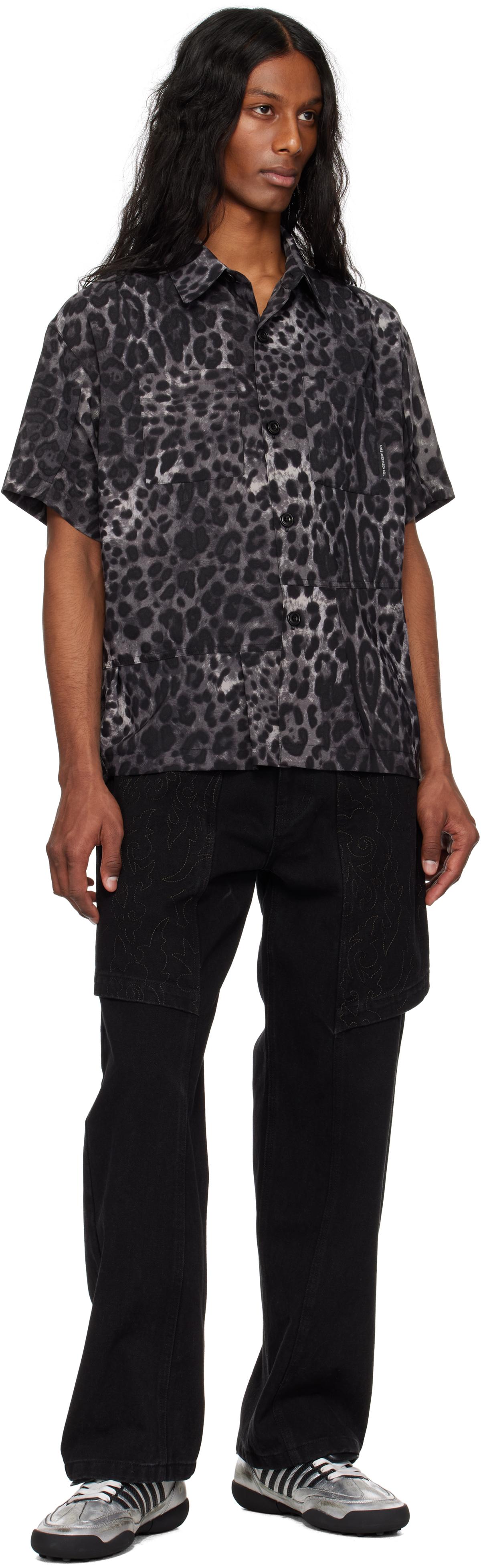 シャツ ANDERSSON BELL BLACK LEOPARD SHIRTS MUSINSA | ANDERSSON BELL Black Leopard Shirt atb1277m(BLACK)