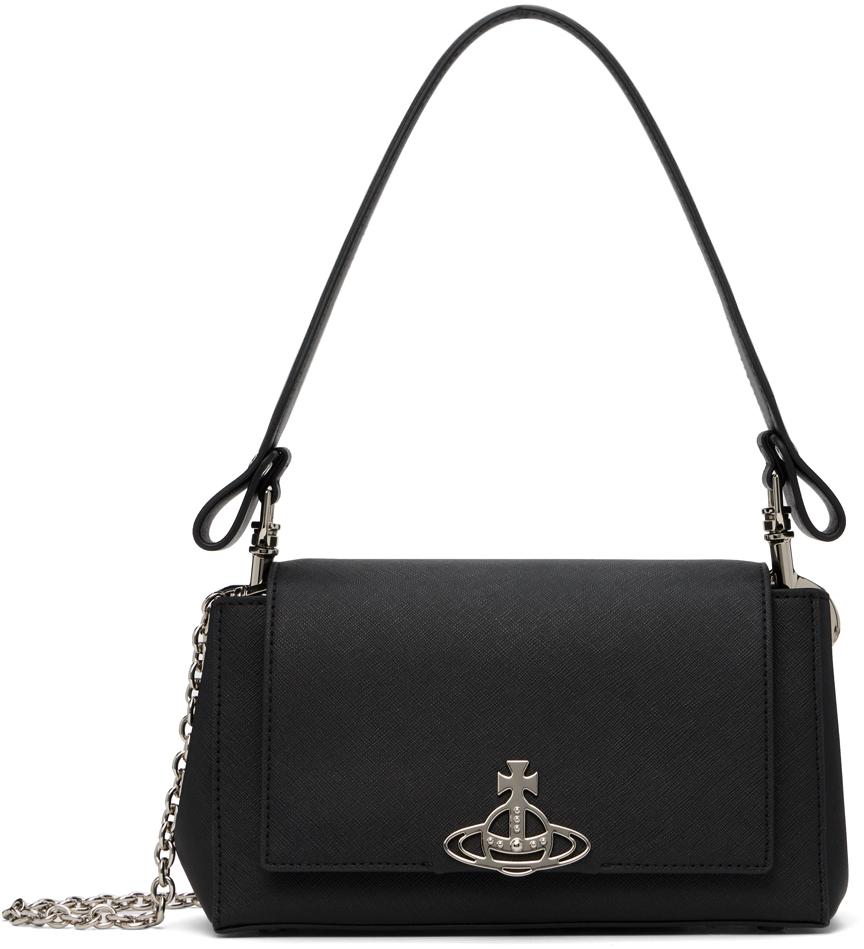 Vivienne Westwood レディース ブラック ミディアム Hazel バッグ  